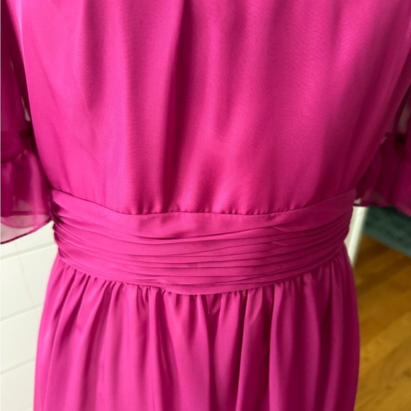 Mac Duggal Raspberry High Low Dress - Picture 6 of 9